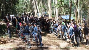 NPA armed with AK 47s