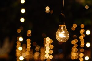 the one bulb light stand alone