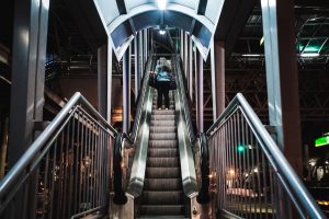 Escalator in Makati